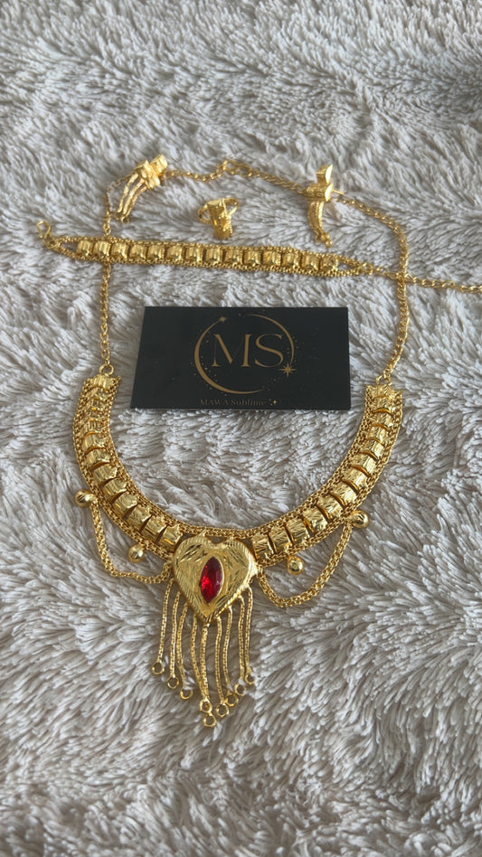 Ensemble collier IMPÉRATRICE