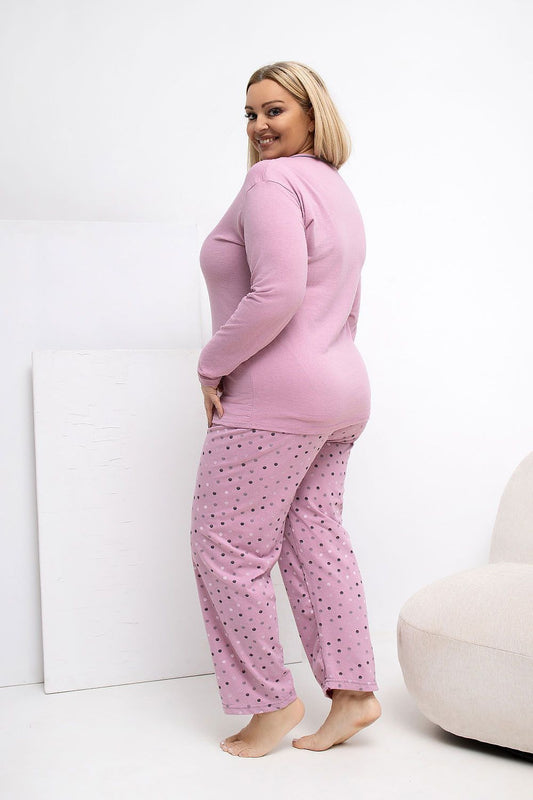 Pyjama Taille Plus model 223304 Forever Pink
