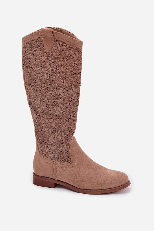 Bottes ajourées Step in style