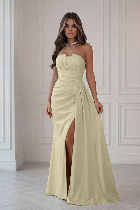Robe longue Bicotone