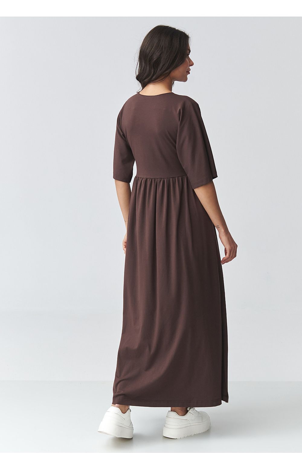 Robe de jour model 225699 Makadamia