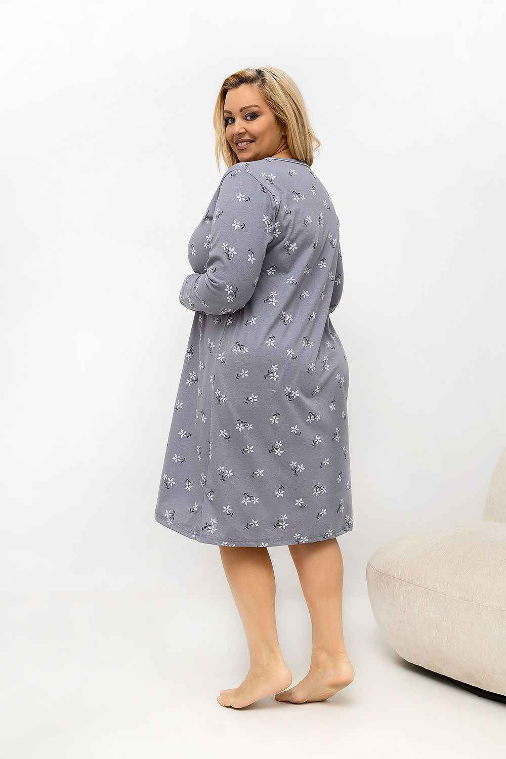 Chemise de nuit Plus Size Forever Pink