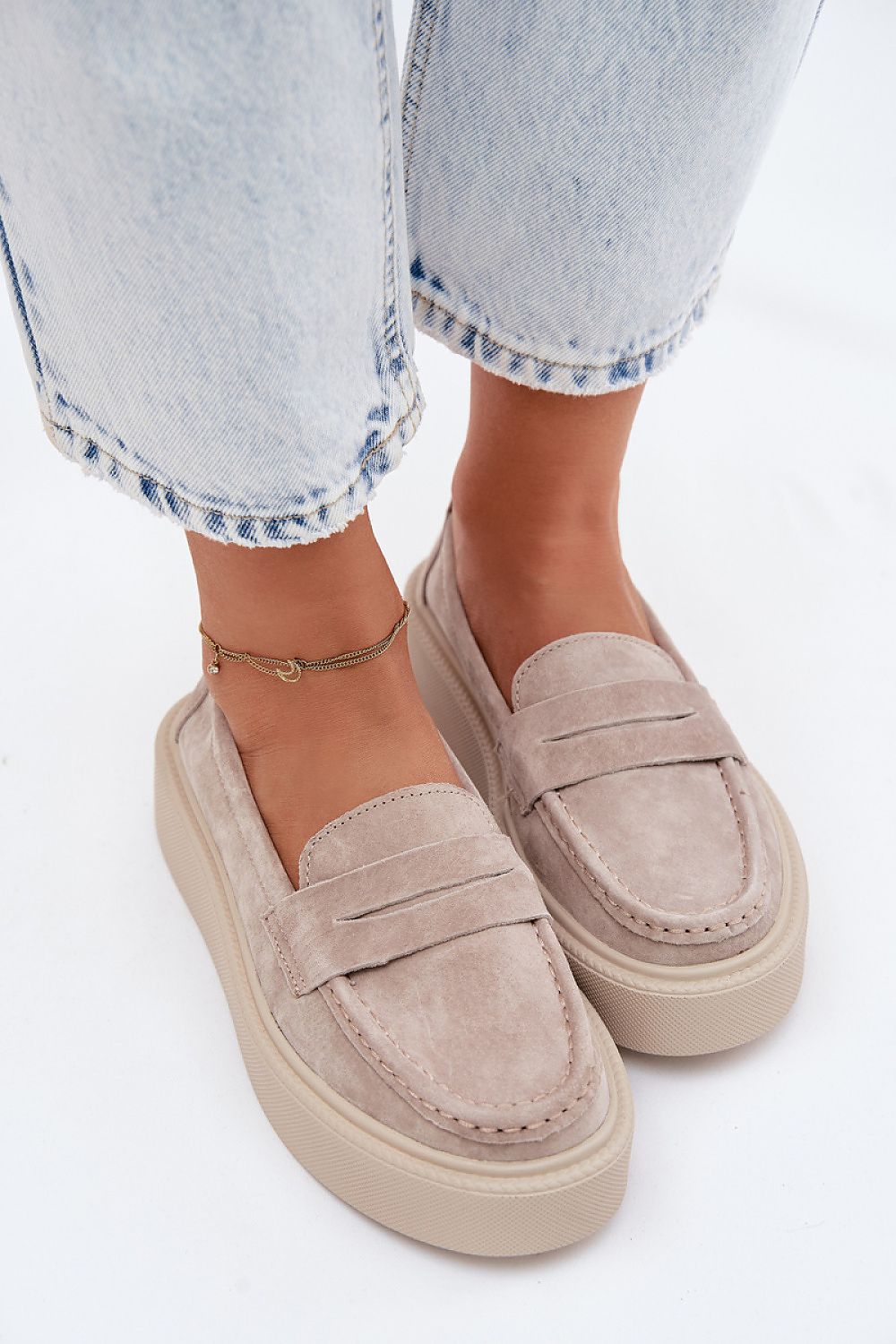 Moccasins model 226910 Step in style
