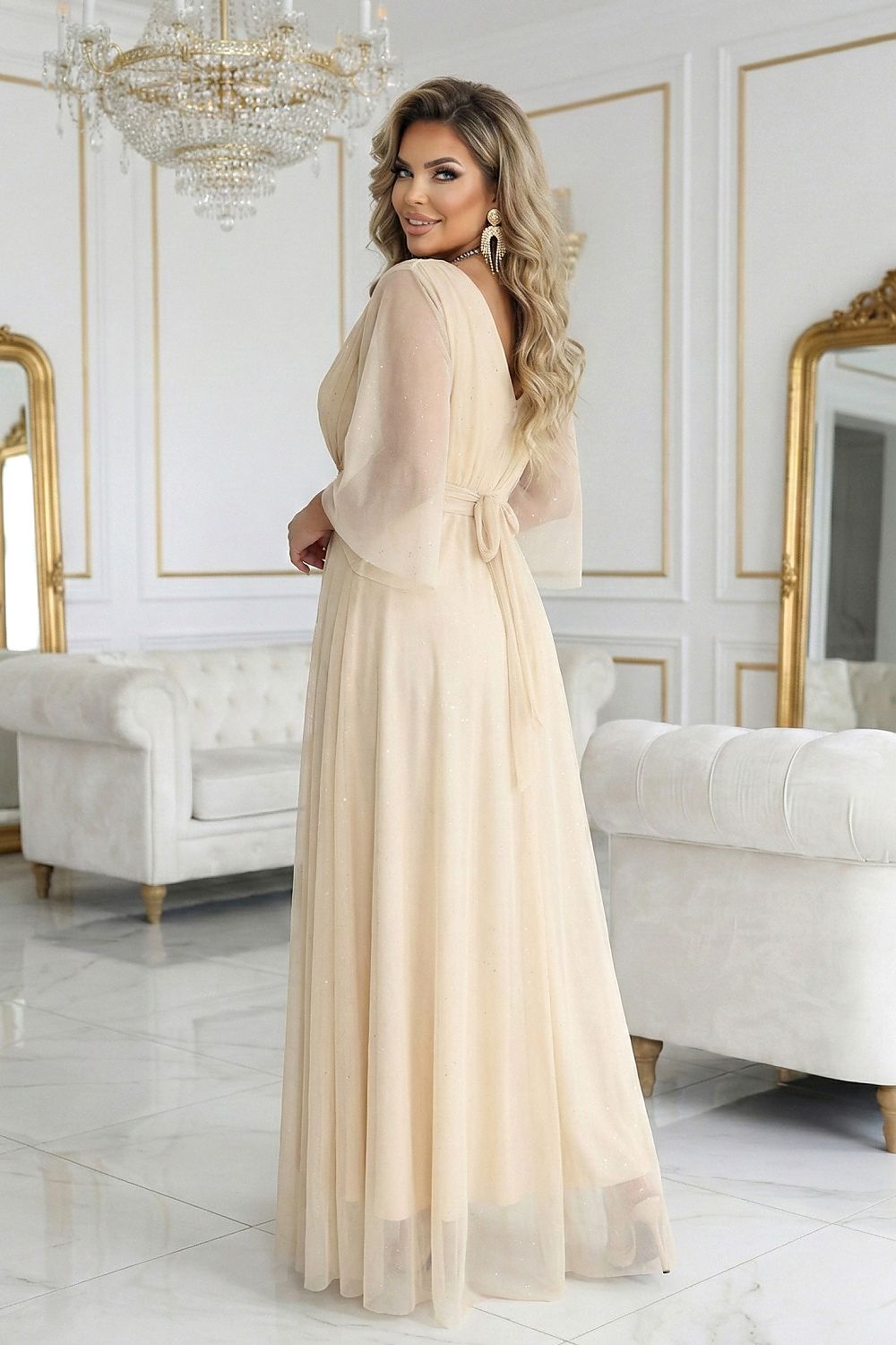 Robe longue model 227124 Numoco