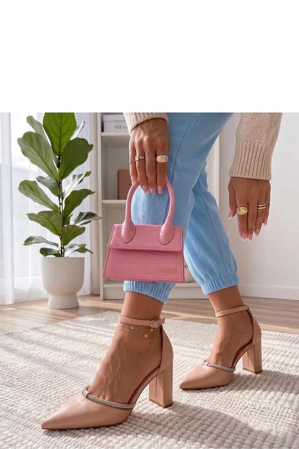 Escarpins talon large model 227733 Solea