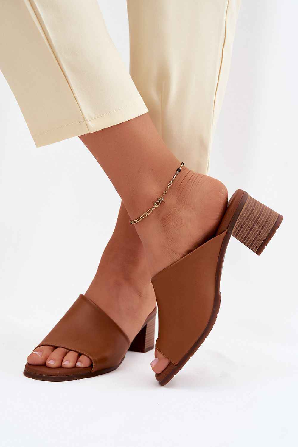 Des mules à talons Step in style