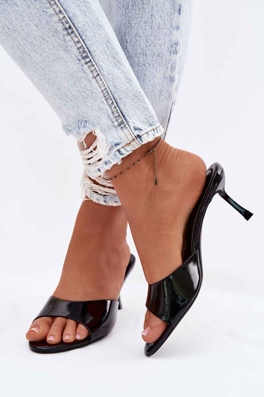 Des mules à talons Step in style