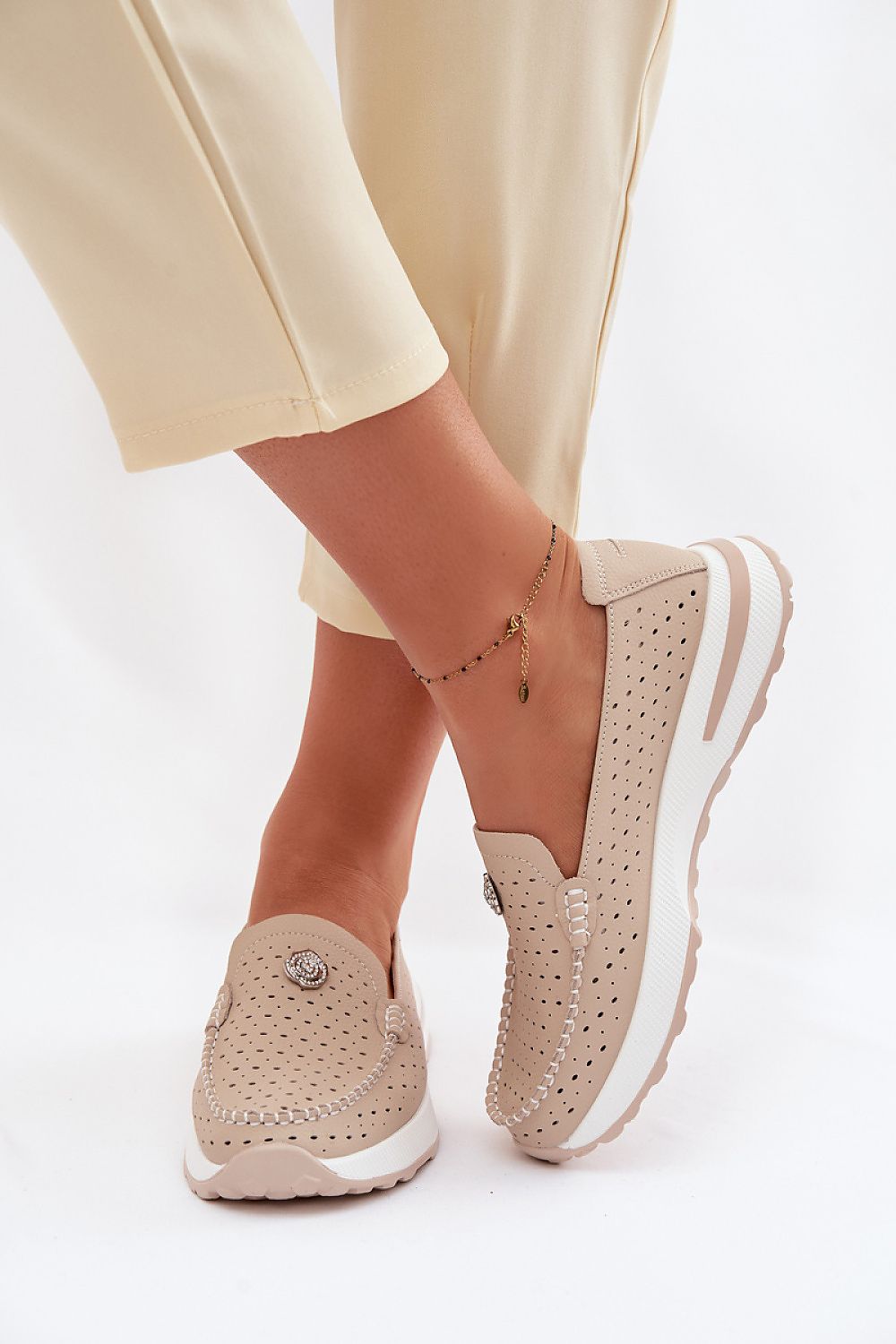 Moccasins model 228081 Step in style