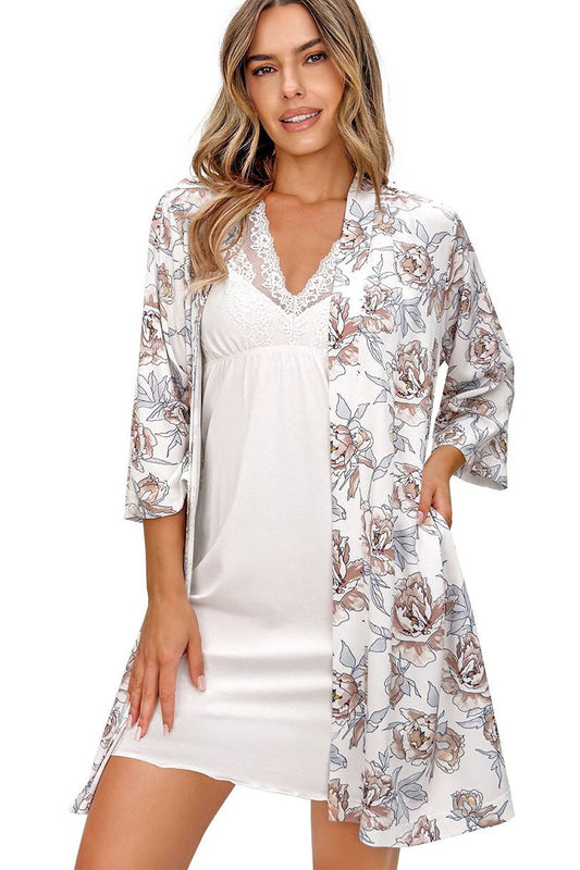 Peignoir court model 228613 Donna