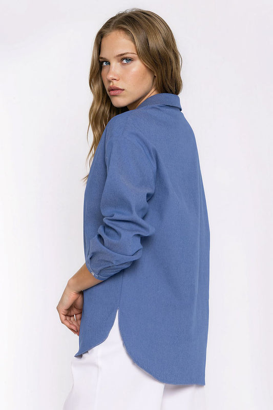 Chemise manche longue model 228931 Nife
