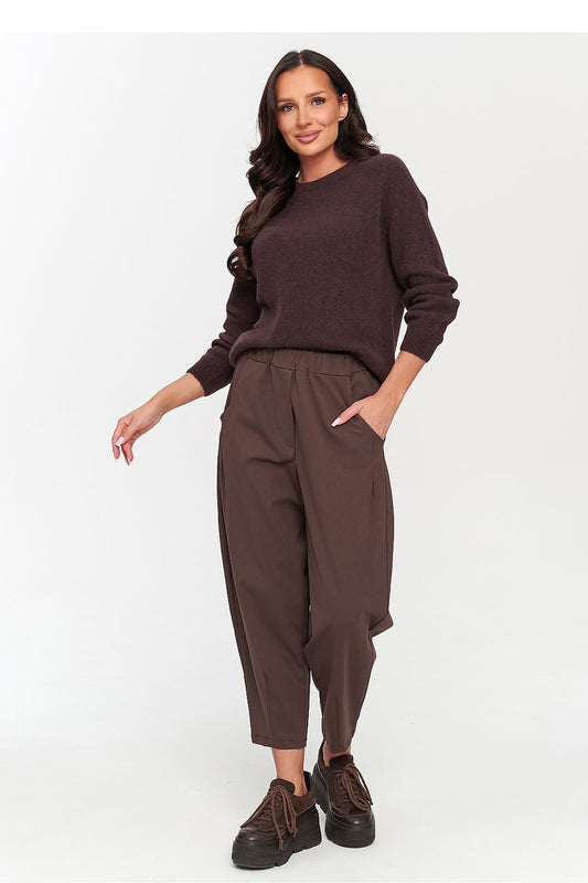 Pantalon femme model 230860 Makadamia