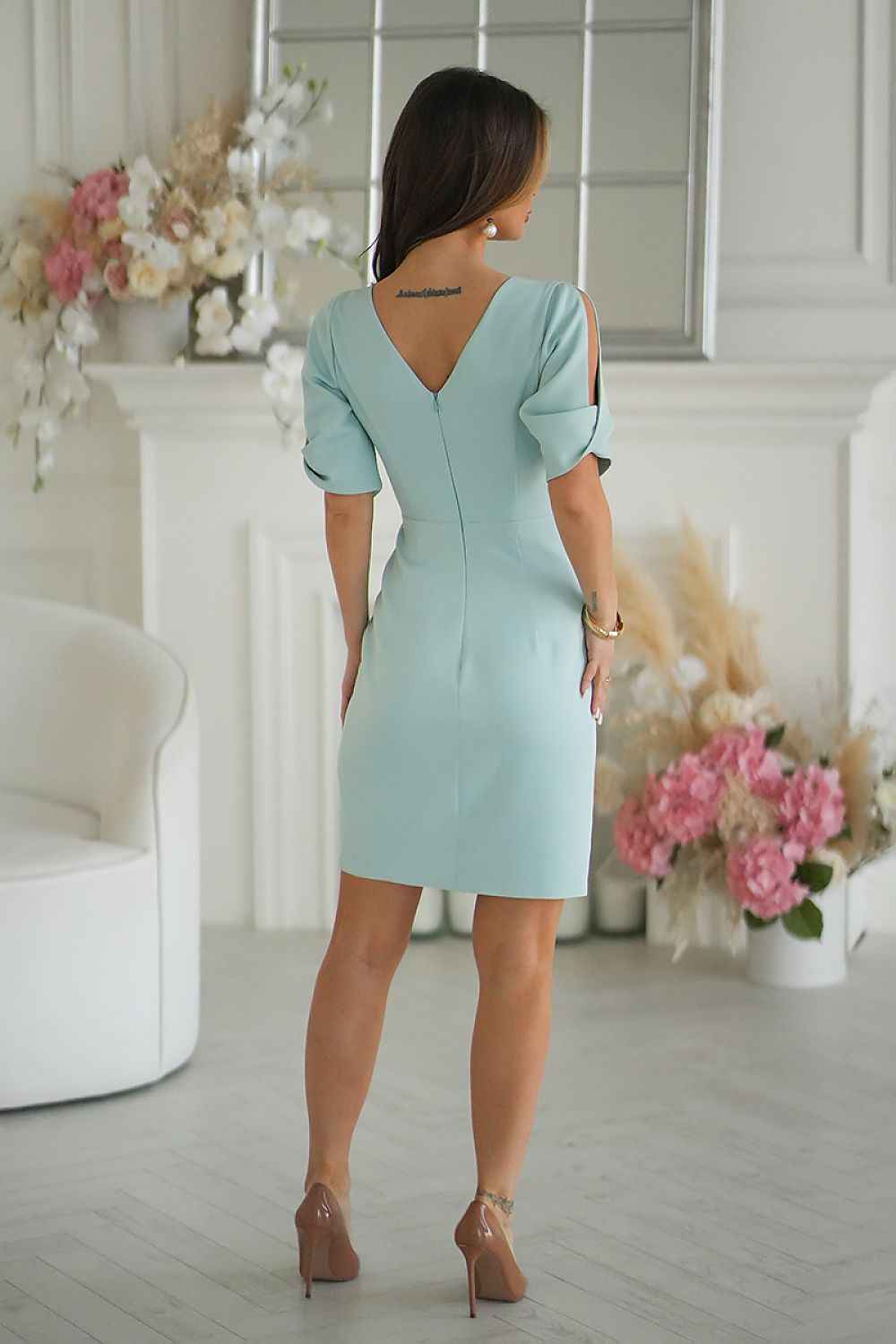 Robe de cocktail Bicotone
