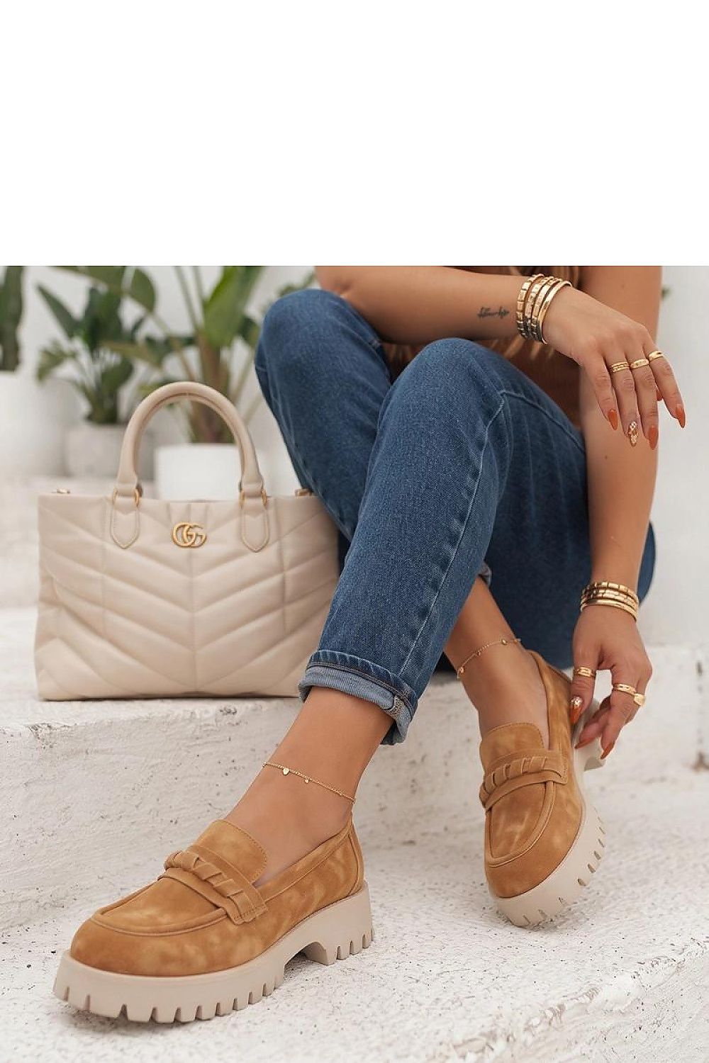 Derbies à plateforme model 231428 Solea