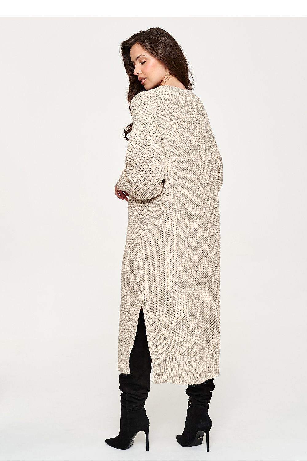 Robe de jour model 232048 Makadamia
