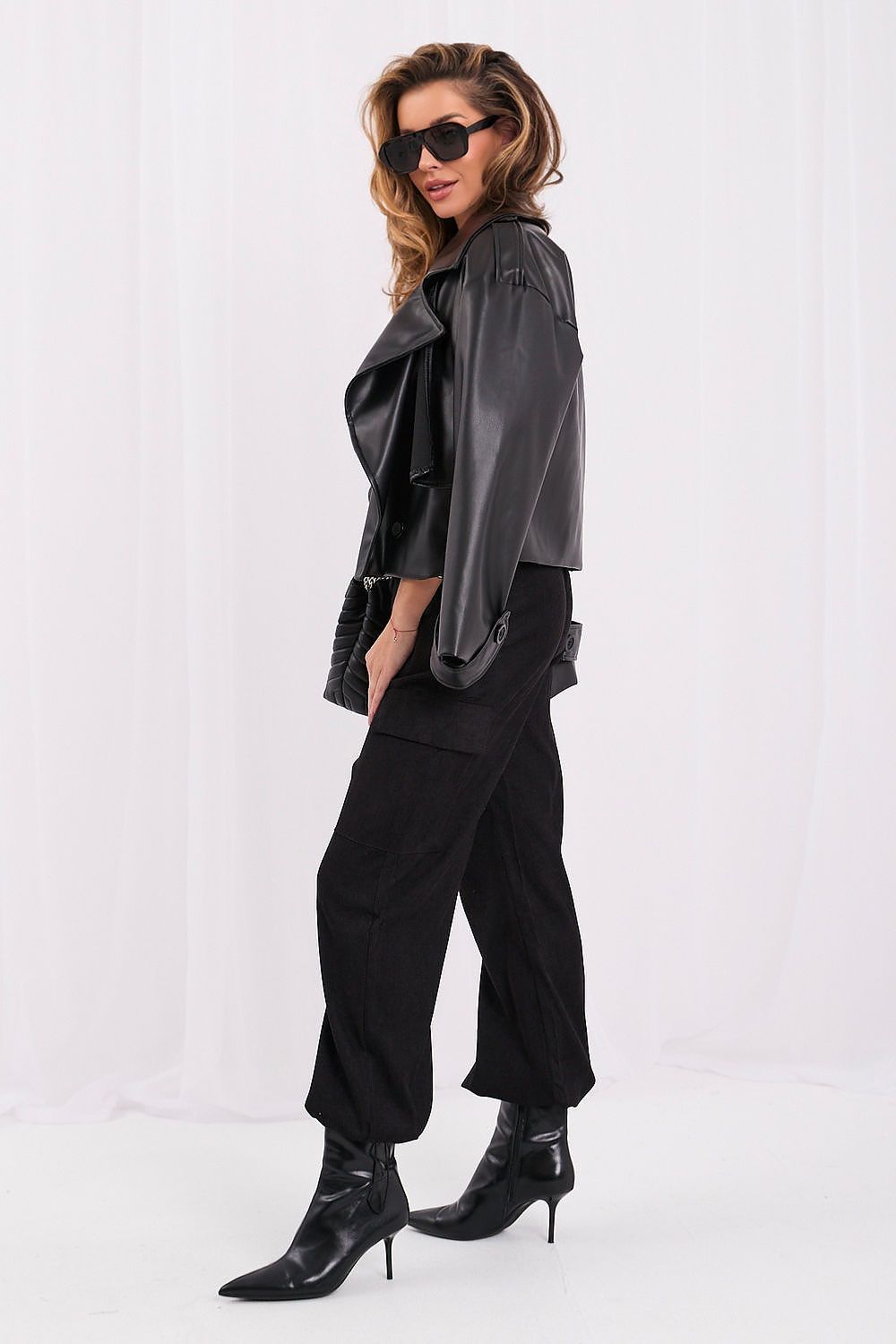 Pantalon en velours côtelé model 232540 Factory Price