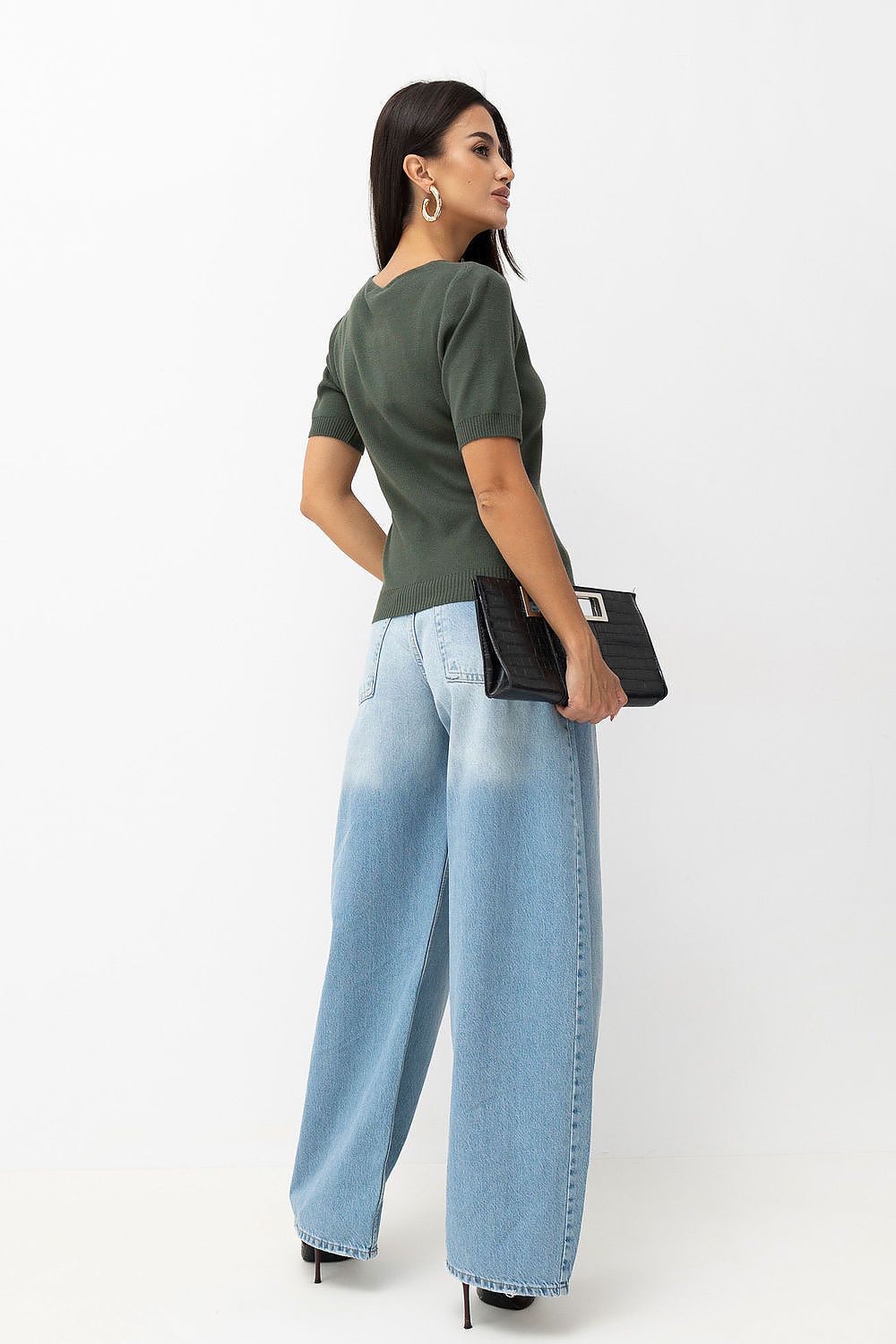 Pull à manches courtes model 232581 Factory Price