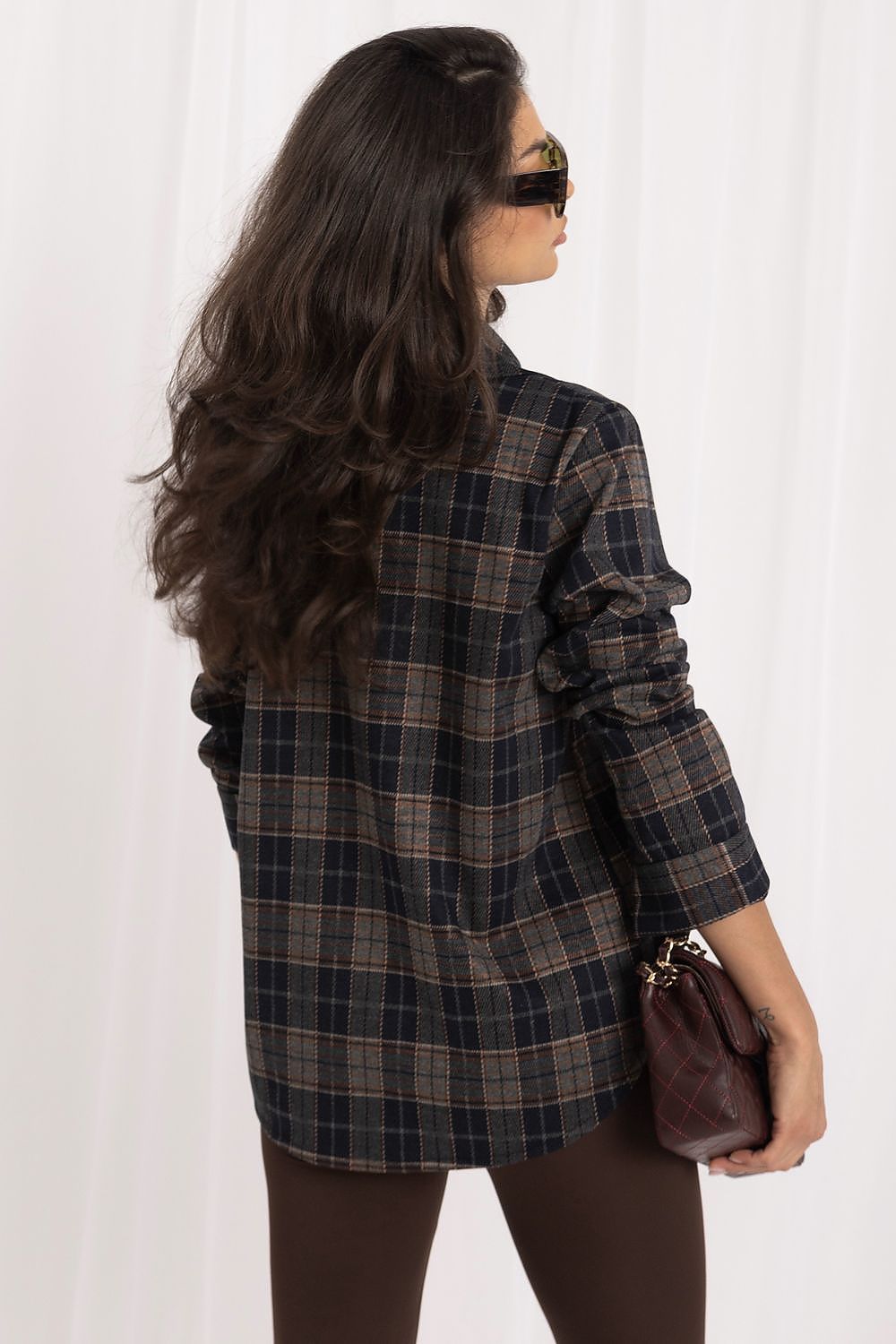 Chemise manche longue model 232589 Italy Moda