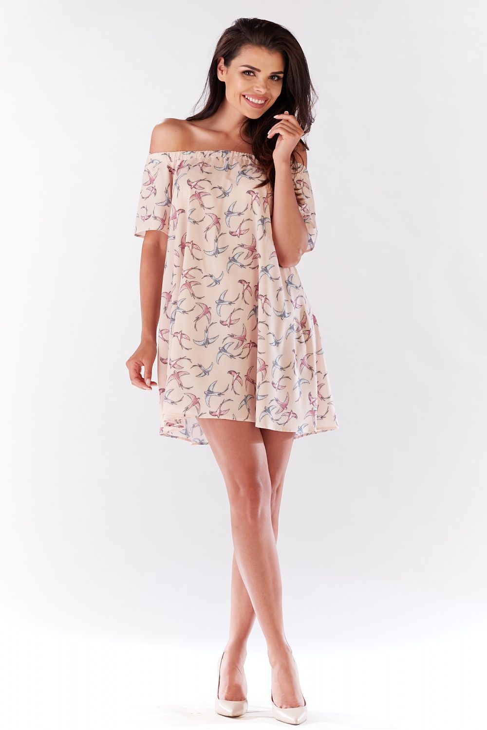 Robe de jour model 90530 awama
