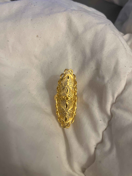 Bague plaqué or 2