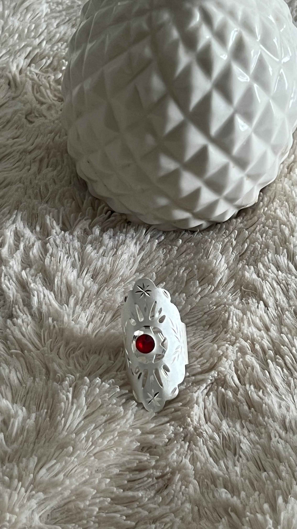 Mini bague en argent