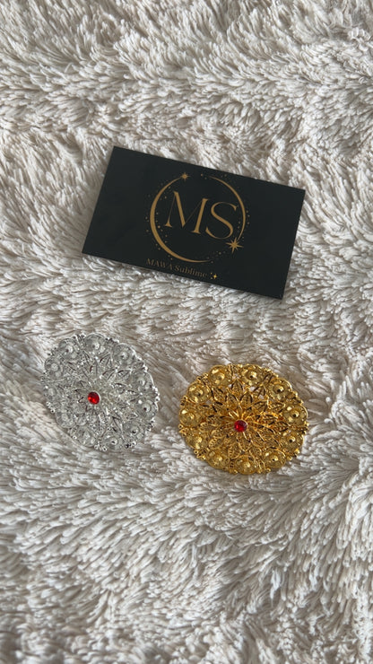 Broche Rondes