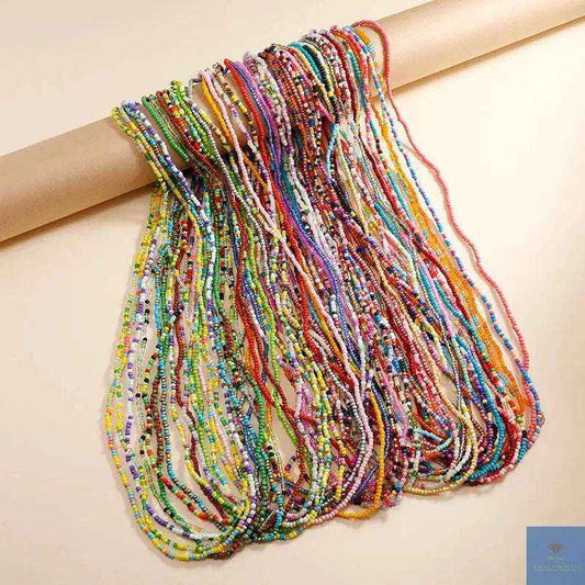 Bracelets en perles multicolores - PERLES DE HANCHES - Accessoires chic et Tendance
