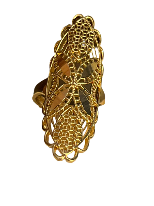Bague plaqué or 1