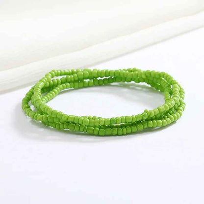 Bracelets en perles multicolores - PERLES DE HANCHES - Accessoires chic et Tendance