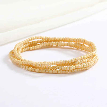Bracelets en perles multicolores - PERLES DE HANCHES - Accessoires chic et Tendance