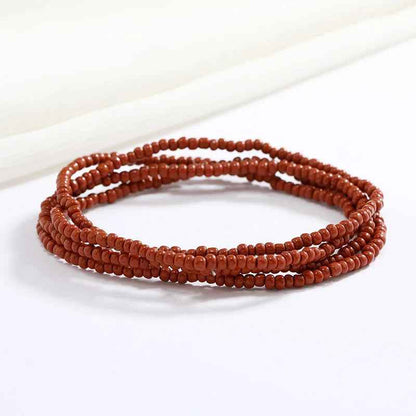Bracelets en perles multicolores - PERLES DE HANCHES - Accessoires chic et Tendance