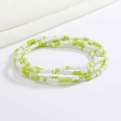 Bracelets en perles multicolores - PERLES DE HANCHES - Accessoires chic et Tendance