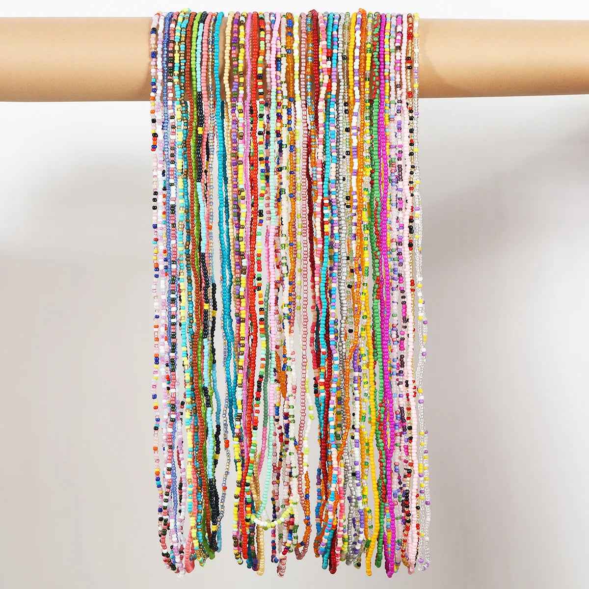 Bracelets en perles multicolores - PERLES DE HANCHES - Accessoires chic et Tendance