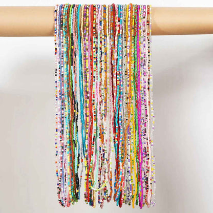 Bracelets en perles multicolores - PERLES DE HANCHES - Accessoires chic et Tendance