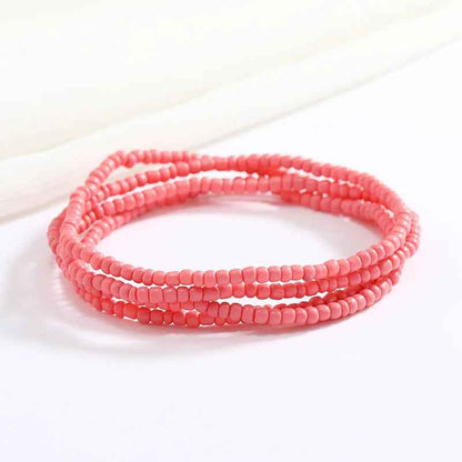 Bracelets en perles multicolores - PERLES DE HANCHES - Accessoires chic et Tendance