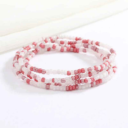 Bracelets en perles multicolores - PERLES DE HANCHES - Accessoires chic et Tendance