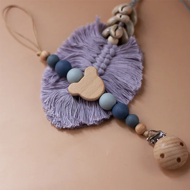 Attache tétine personnalisable en silicone