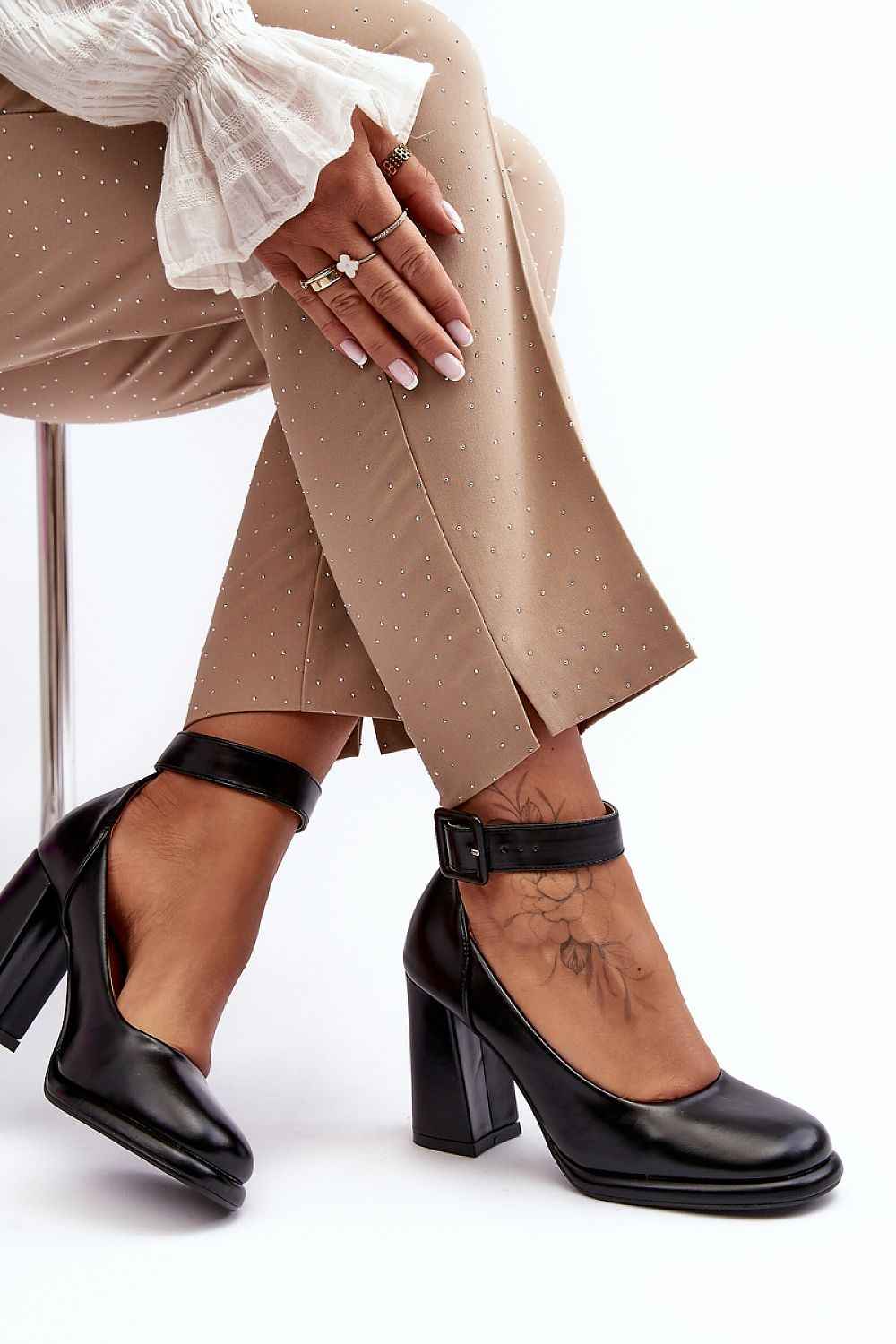 Escarpins talon large Step in style