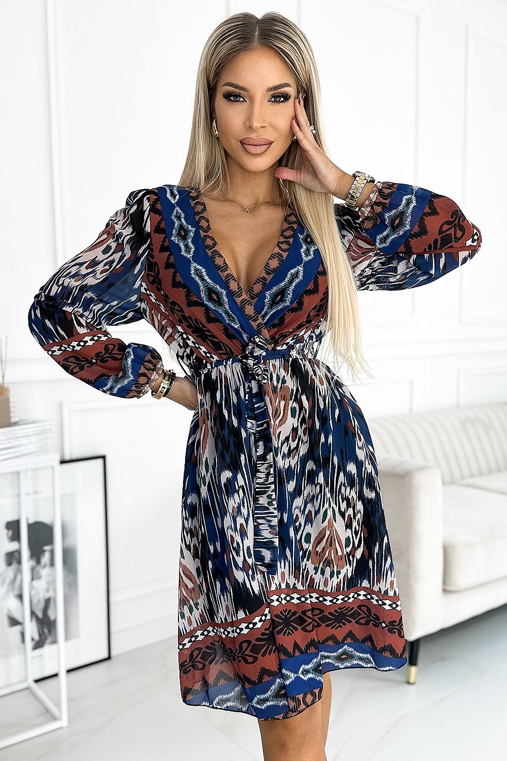  Robe de jour model 193522 Numoco 