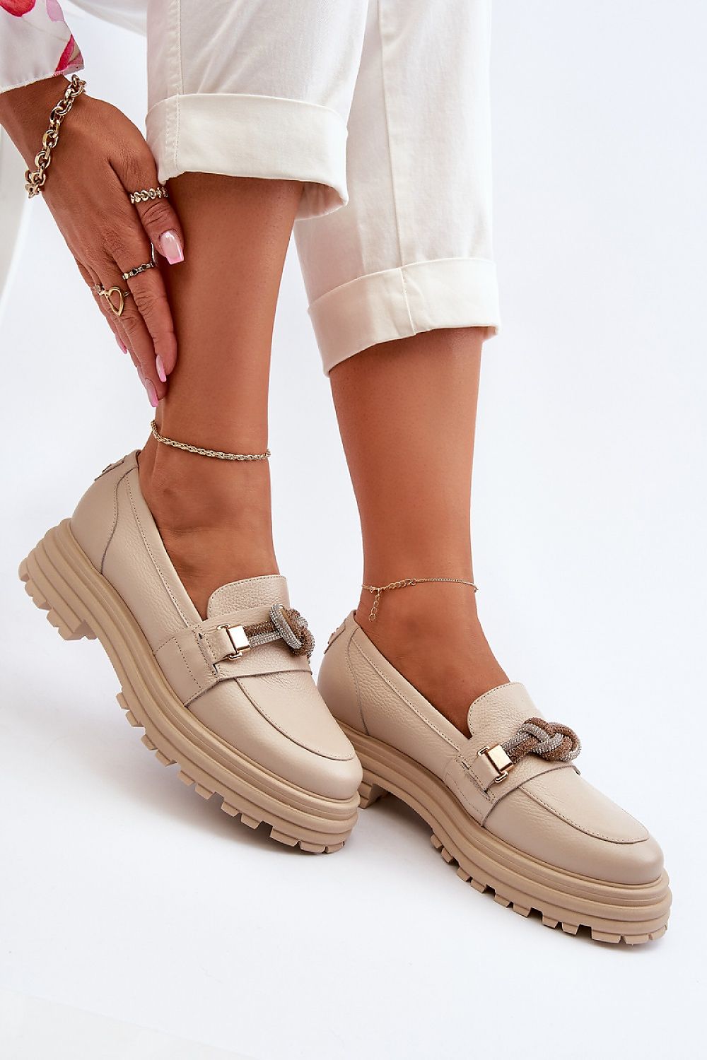  Moccasins model 195258 Step in style 