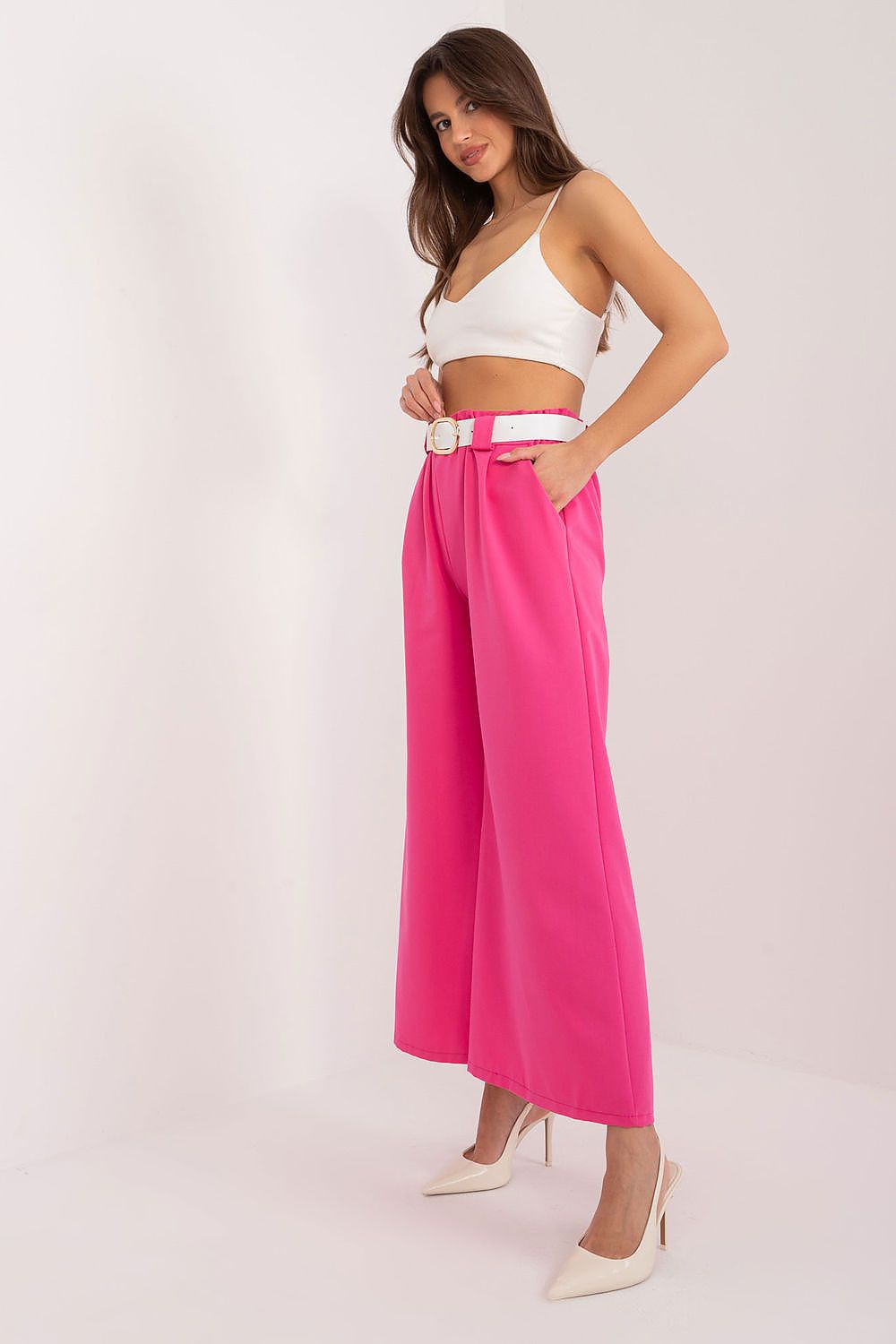  Pantalon femme model 195315 Italy Moda 