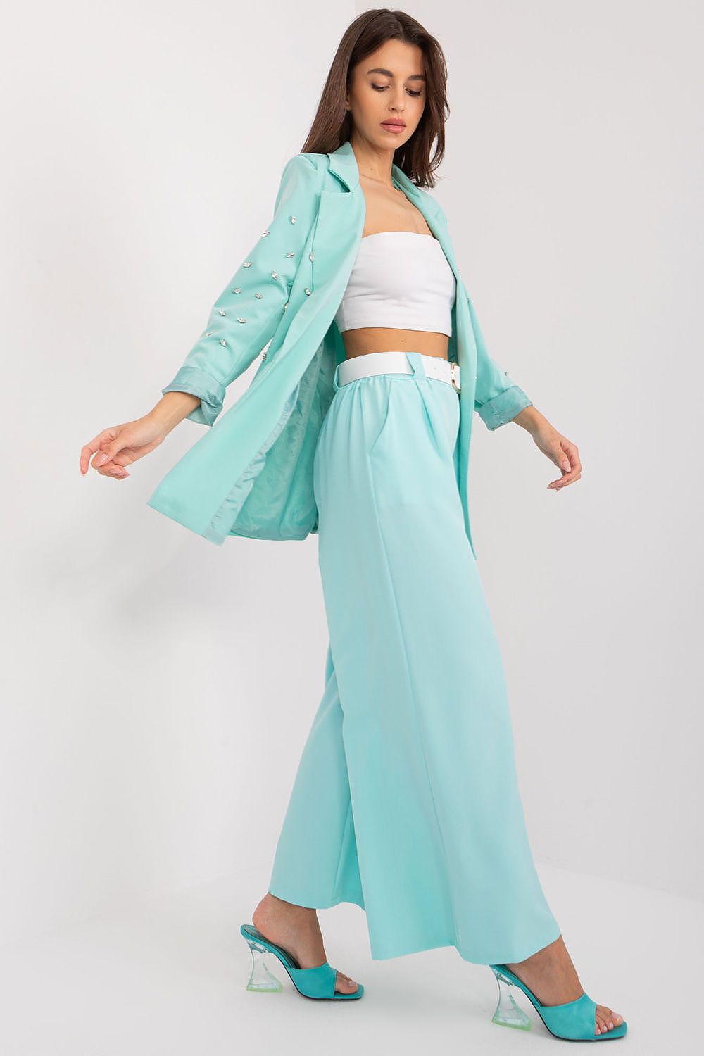  Pantalon femme model 195317 Italy Moda 
