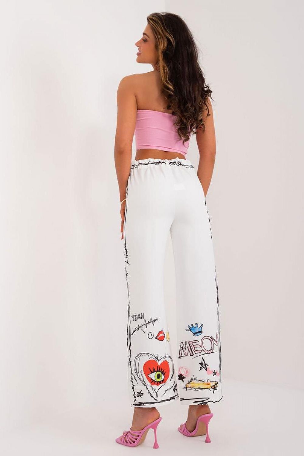  Pantalon femme model 196577 Italy Moda 
