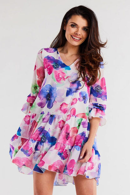  Robe de jour model 196713 awama 