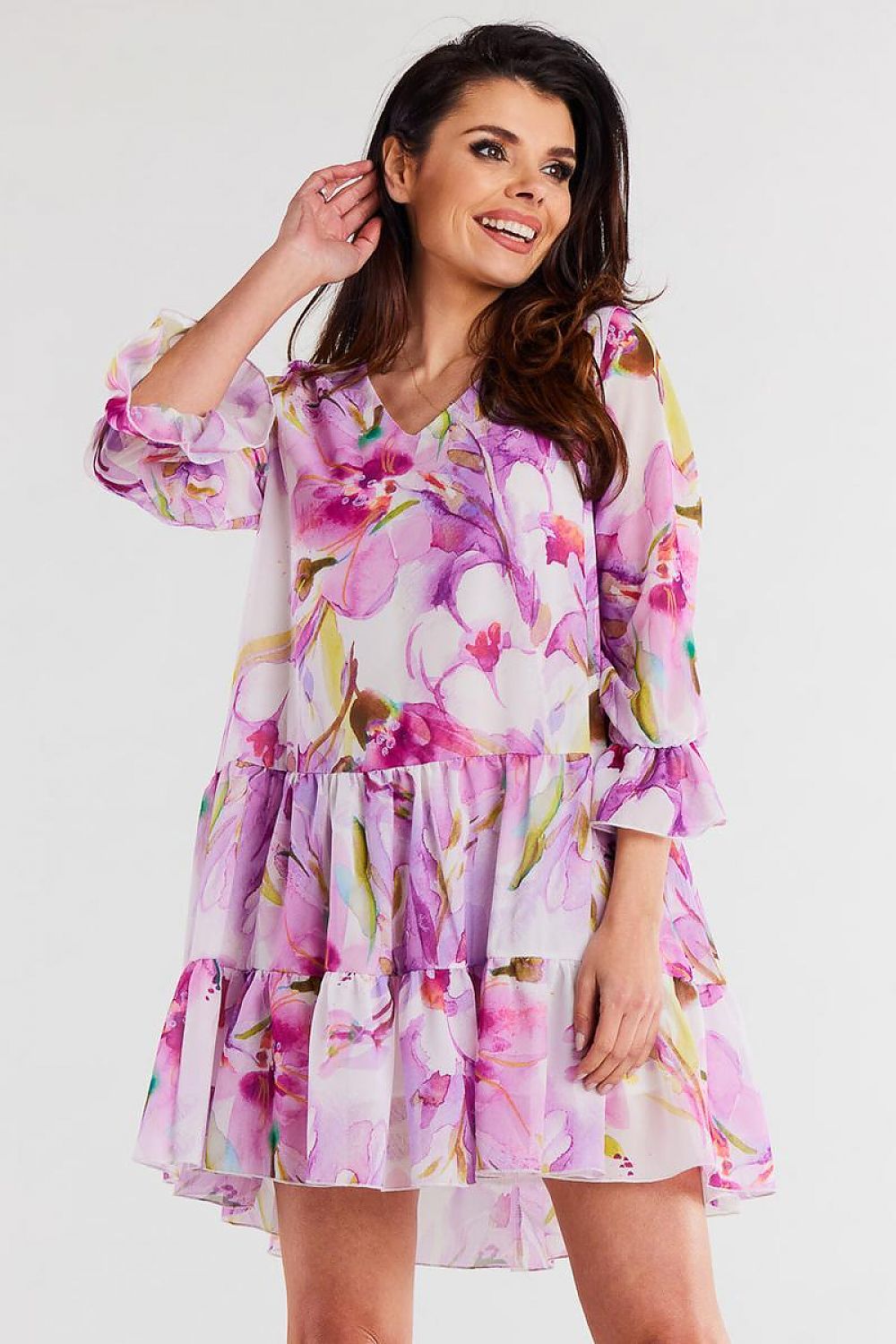  Robe de jour model 196714 awama 