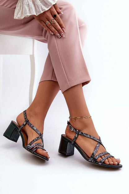 Sandales à talons Step in style