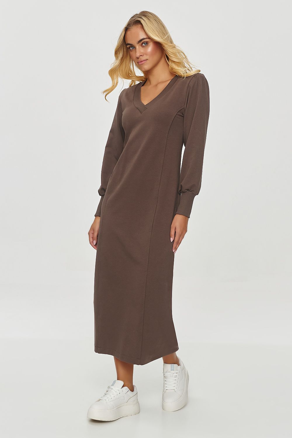  Robe de jour model 200058 Makadamia 