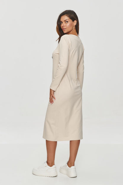  Robe de jour model 200064 Makadamia 
