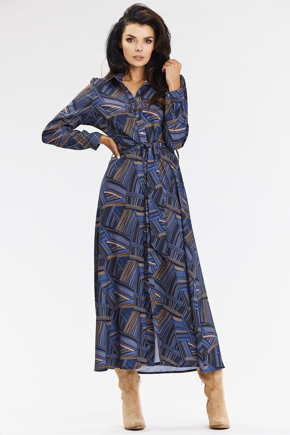  Robe de jour model 200602 awama 
