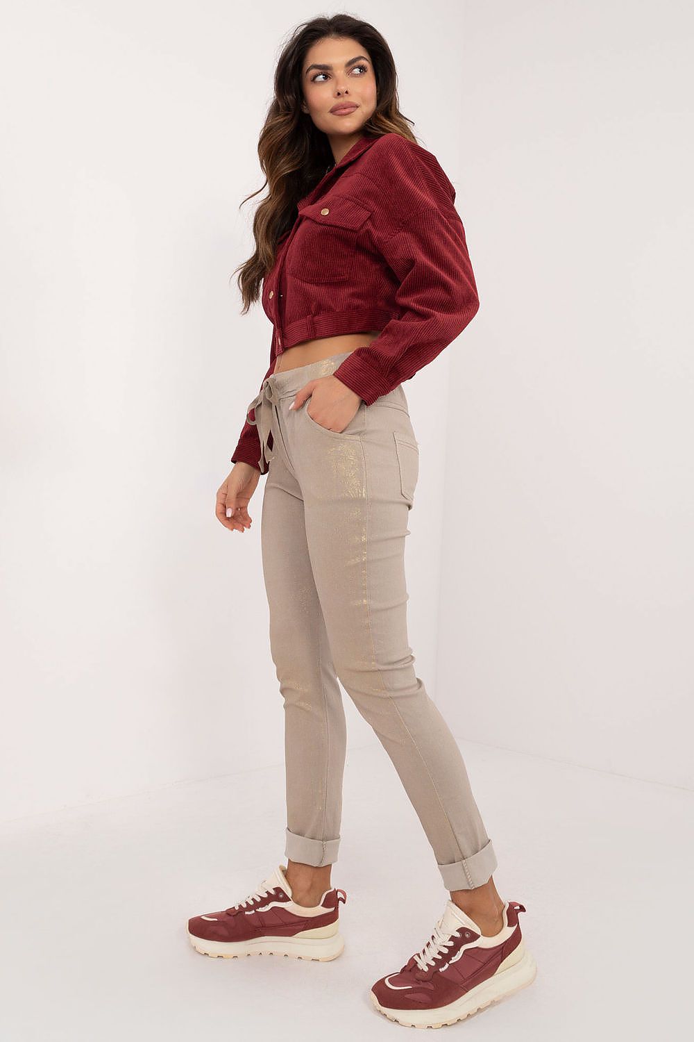  Pantalon femme model 201865 Italy Moda 
