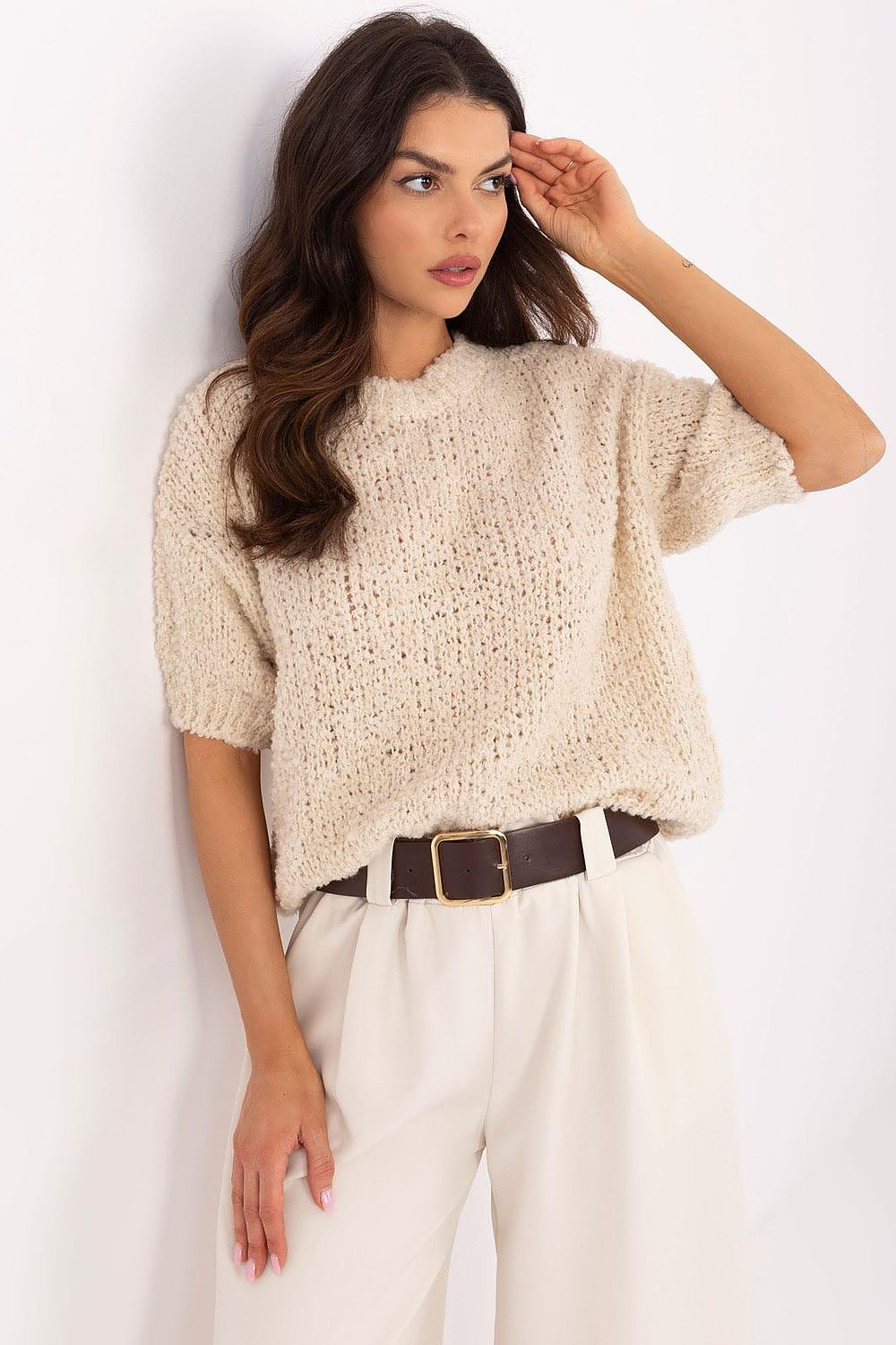  Pull à manches courtes model 206944 Italy Moda 